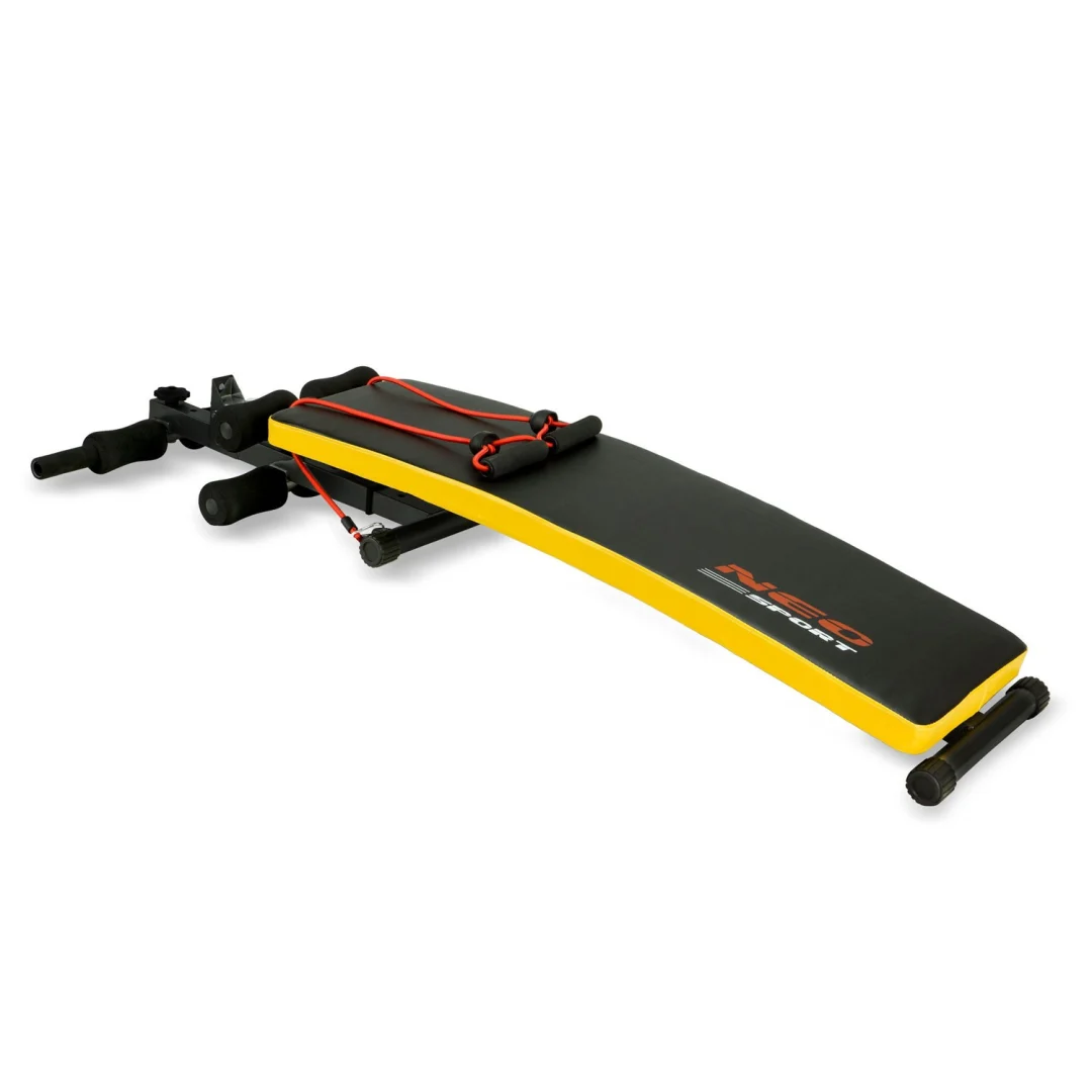 Kosa klupa za vježbanje Neo-Sport NS-08G s ekspanderima_4