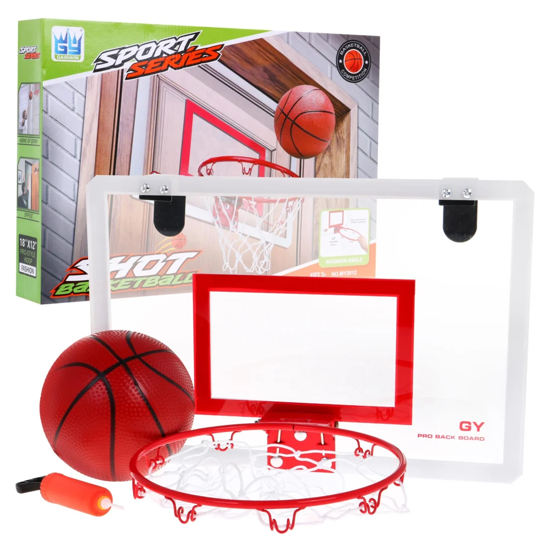 Košarkaški set za vrata s loptom i pumpom_1