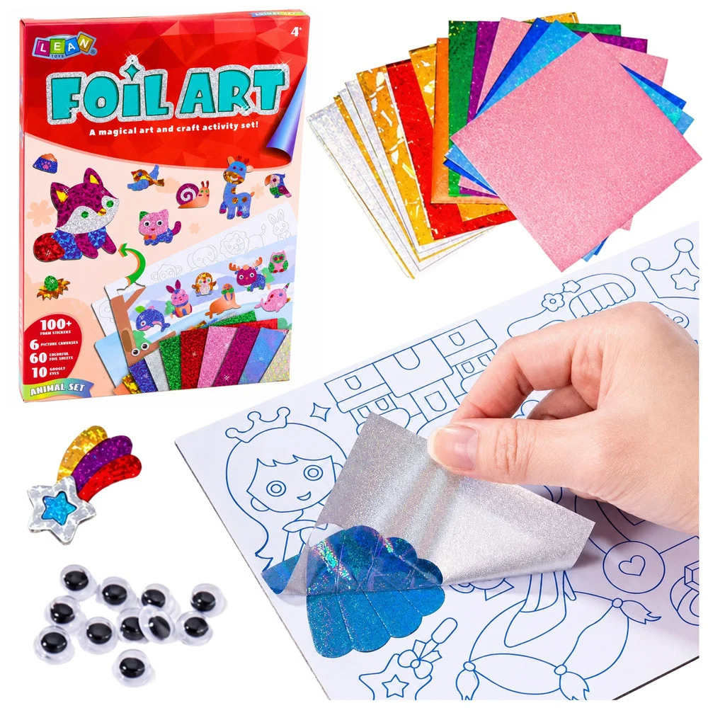Kreativni DIY komplet za lijepljenje sjajne folije_1