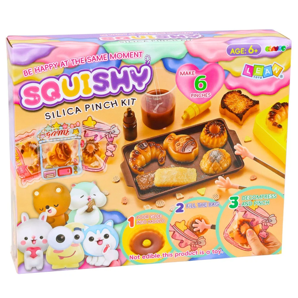 Kreativni set za izradu mekih squishy peciva, uradi sam, 6 komada_5