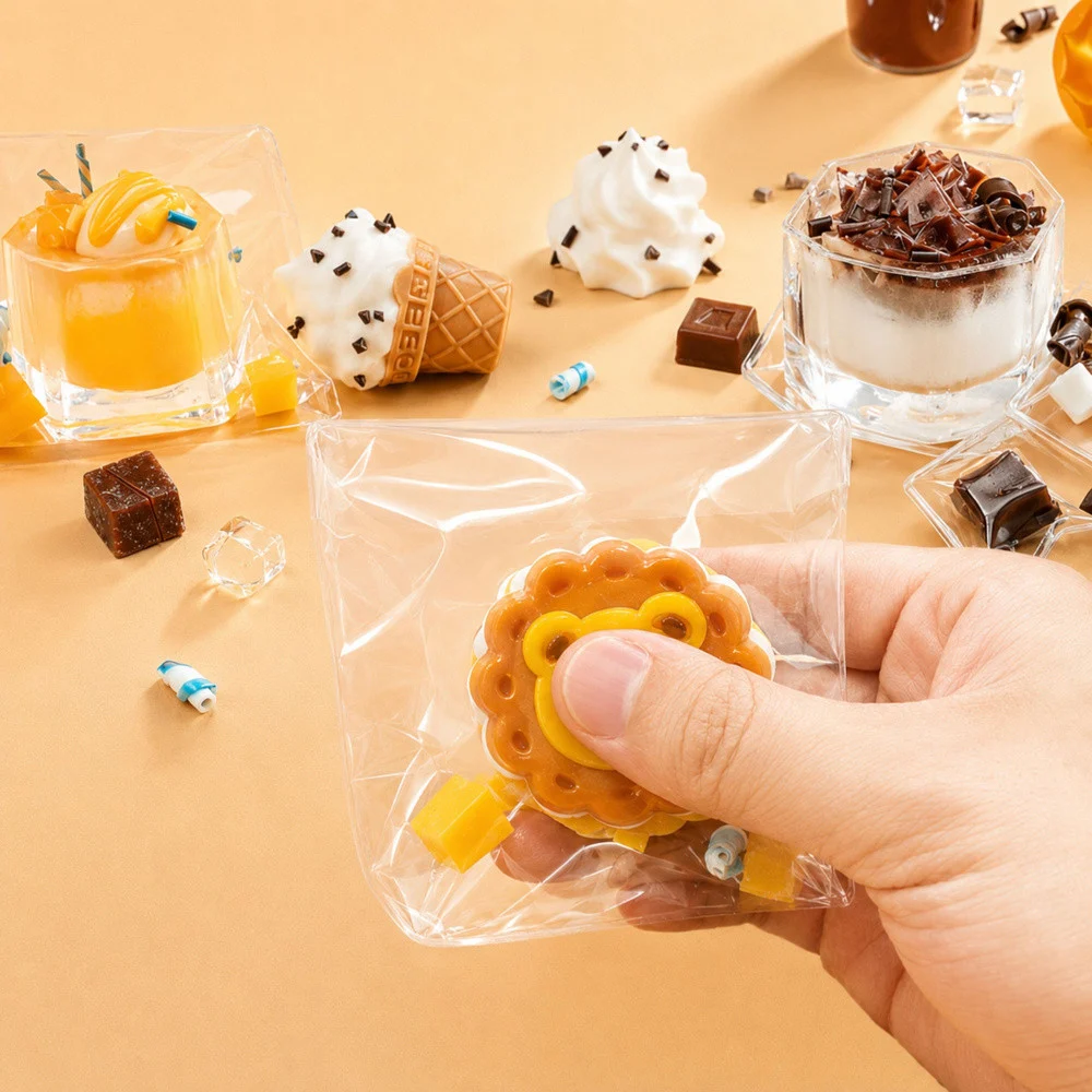 Kreativni set za izradu mekih squishy slatkiša i pića, 6 komada_4