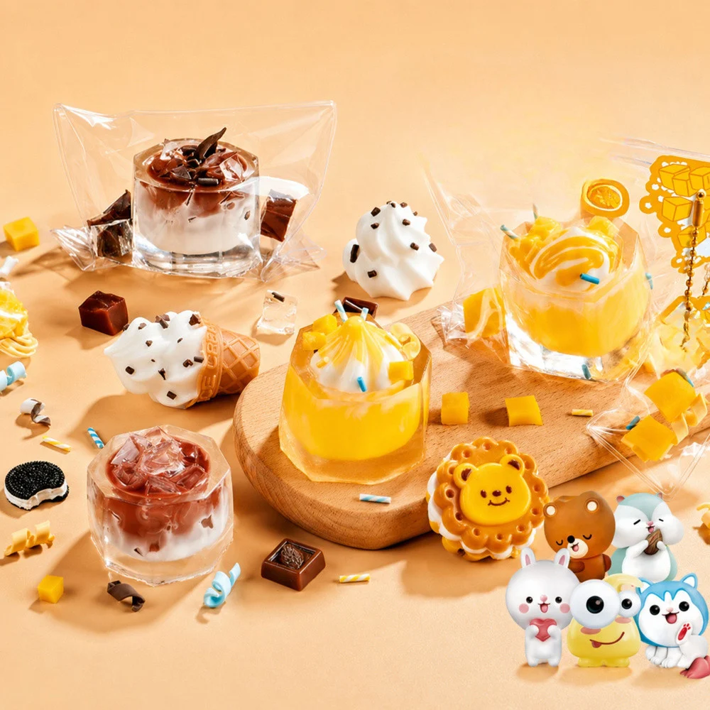 Kreativni set za izradu mekih squishy slatkiša i pića, 6 komada_5