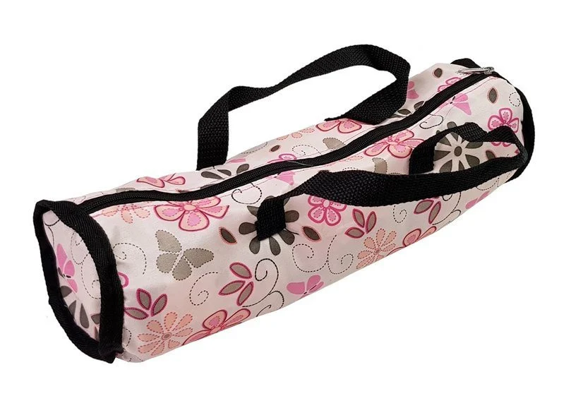 Krevetac za lutke Alice Pink s cvjetovima_3