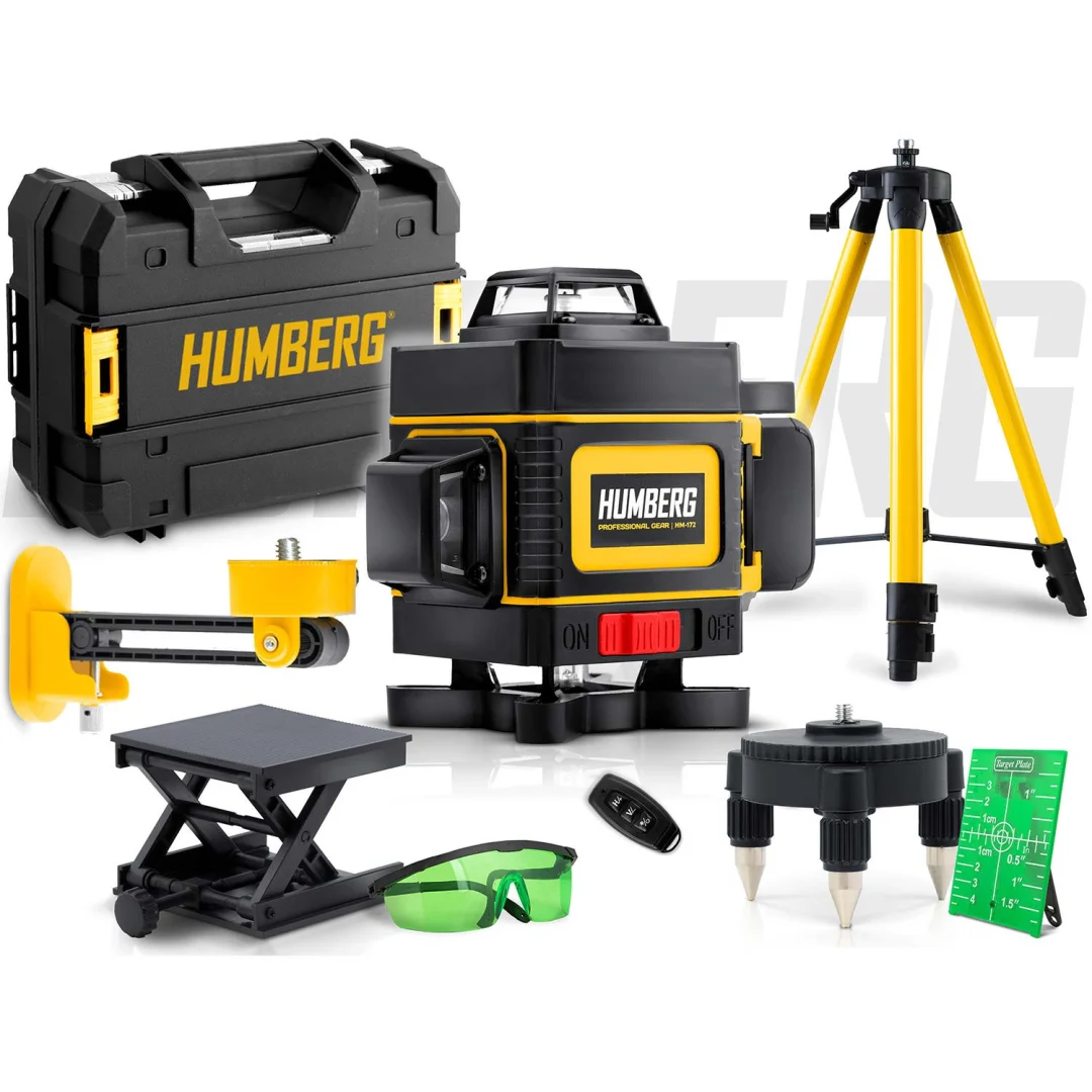 Križni laser u kutiji + stativ Humberg HM-172_5