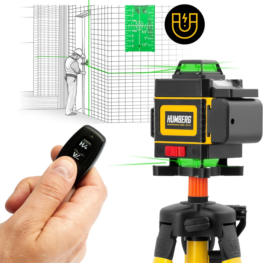 Križni laser u kutiji + stativ Humberg HM-172_6