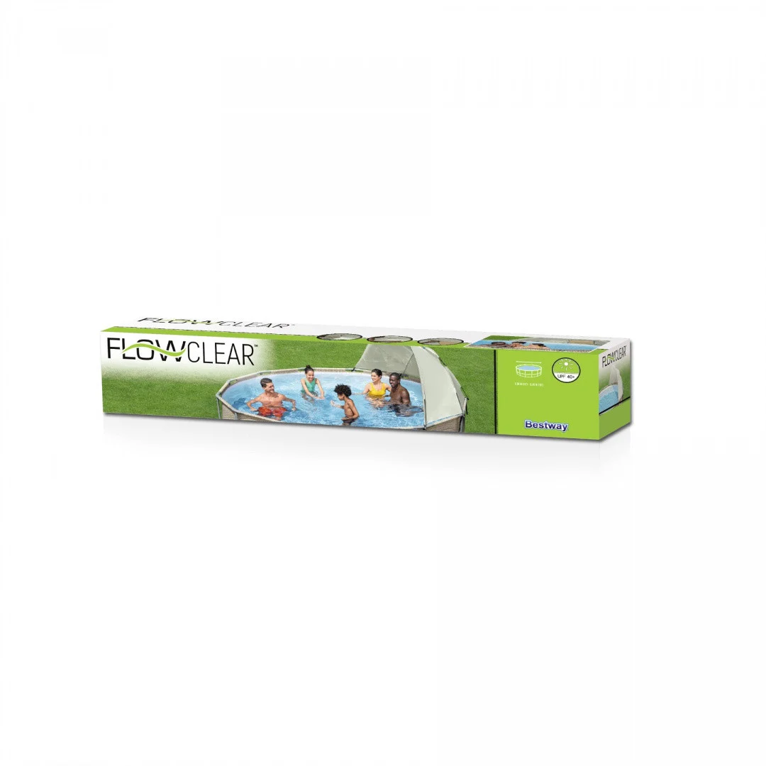 Krov za vrtne bazene 305-549 cm BESTWAY UV zaštita + prozor_7