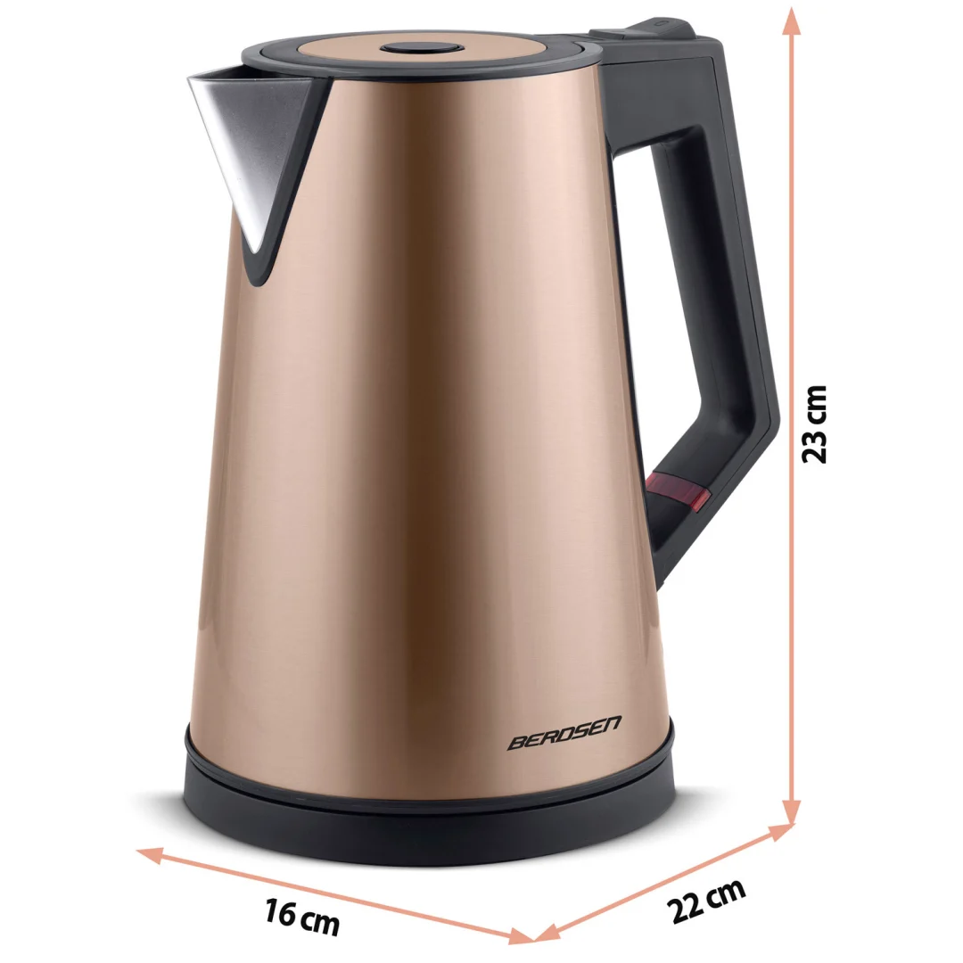 Kuhalo za vodu Berdsen BD-708, 1,7 l, bakreno_5