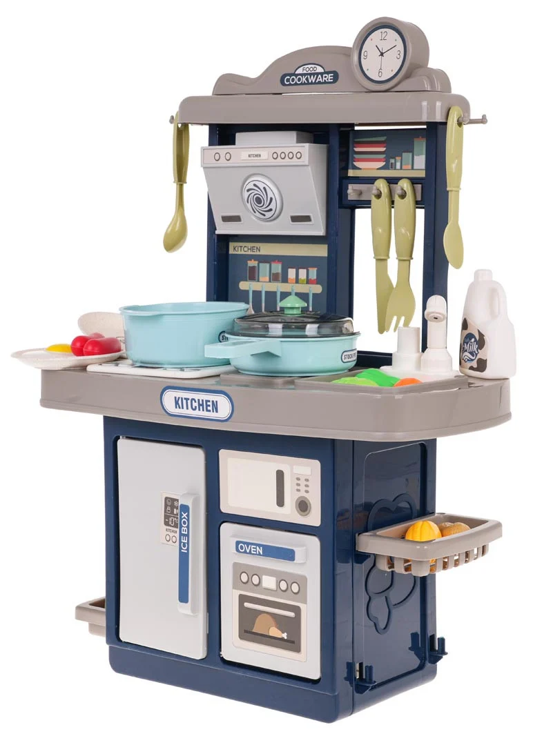 Kuhinja sa zvučnom funkcijom 28 dijelova plava_2