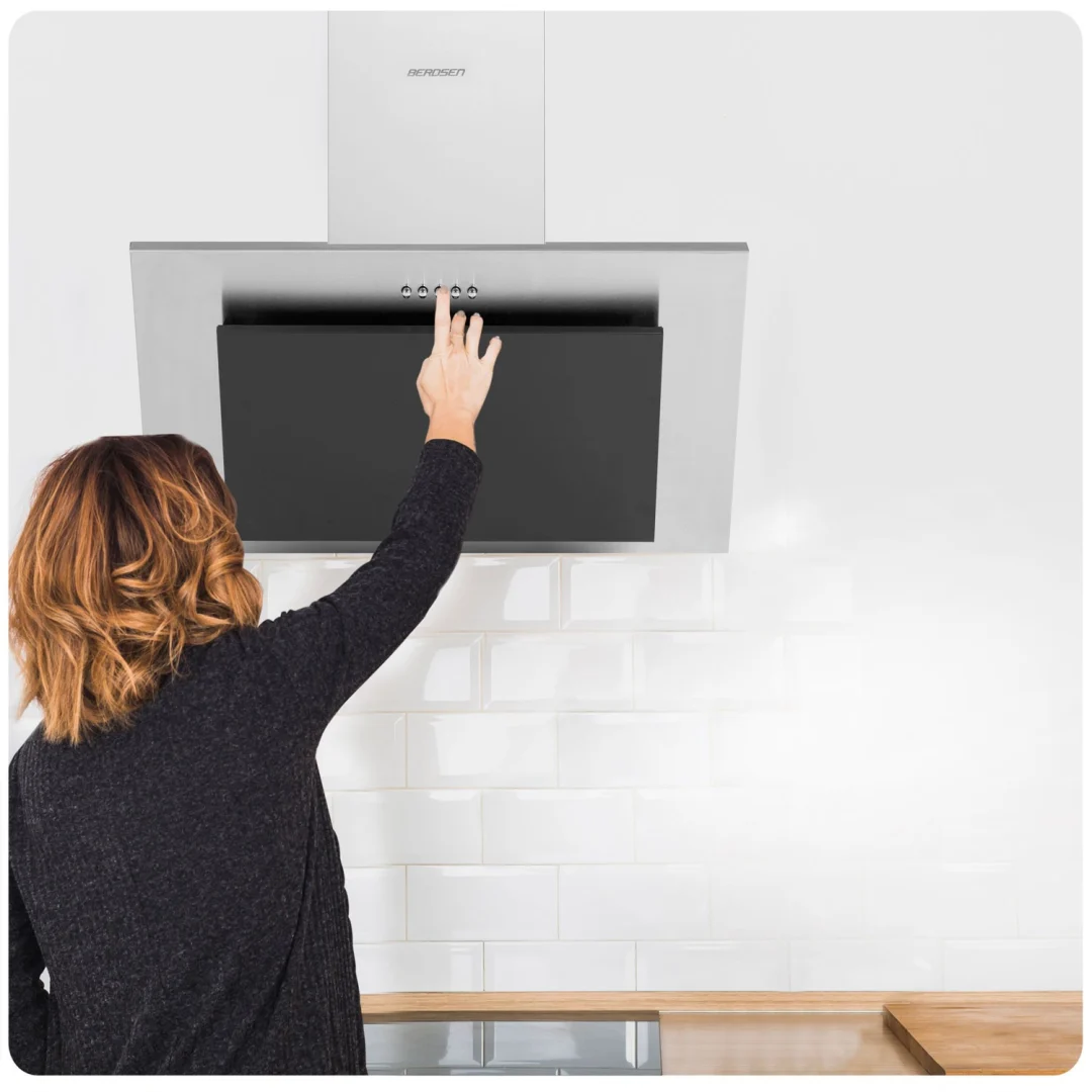 Kuhinjska napa s dimnjakom Berdsen BT-209 60 cm inox-crna_5