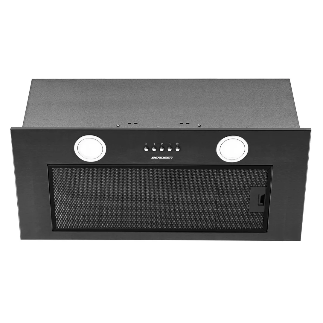 Kuhinjska napa za ispod ormarića 52 cm crna BE-50_2
