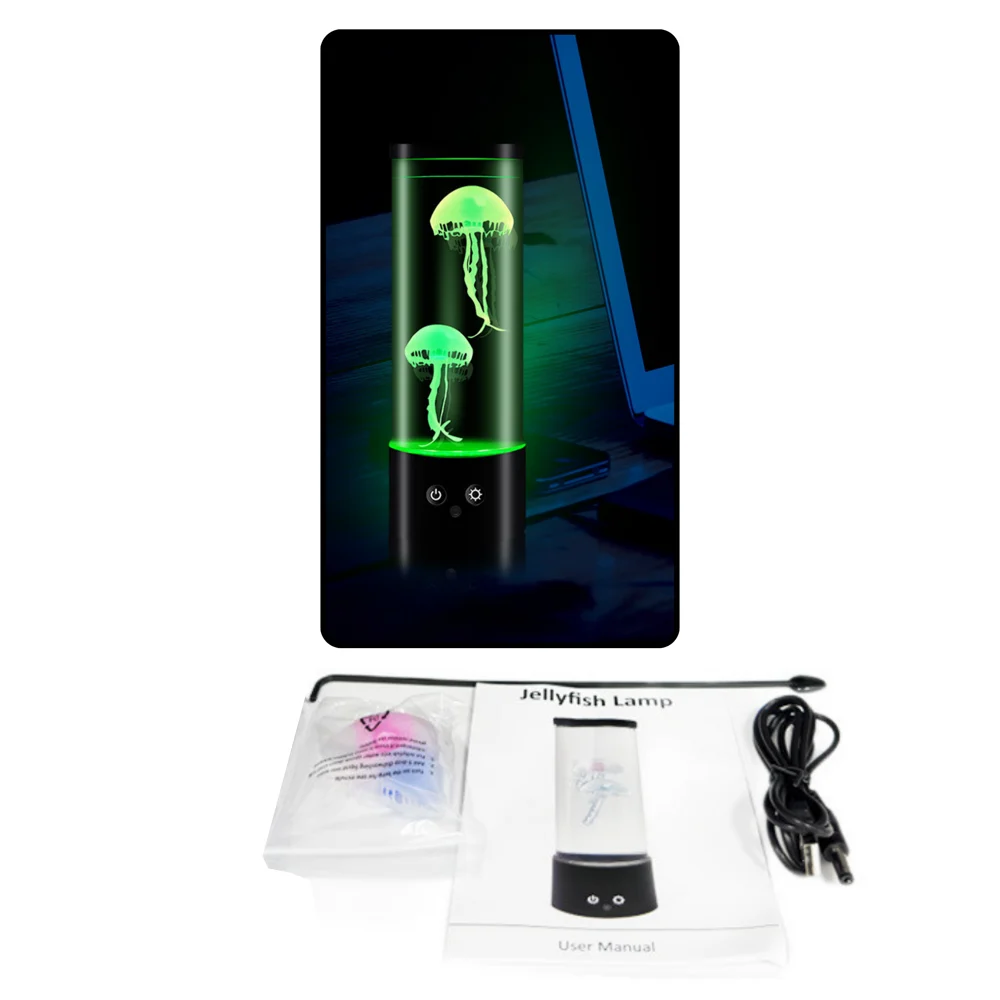 LED lampa s meduzama na baterije USB_2