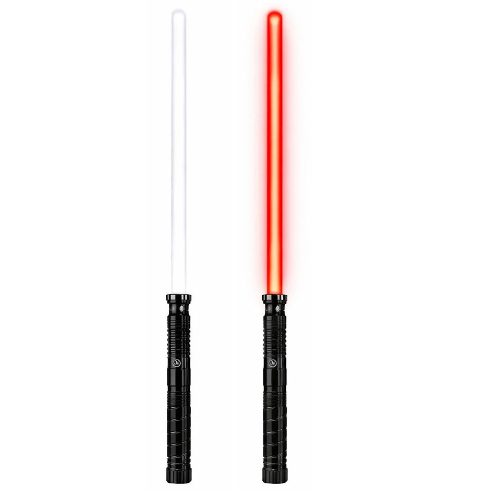LED laserski svjetlosni mač sa zvukovima, metalna ručka, 75 cm_2