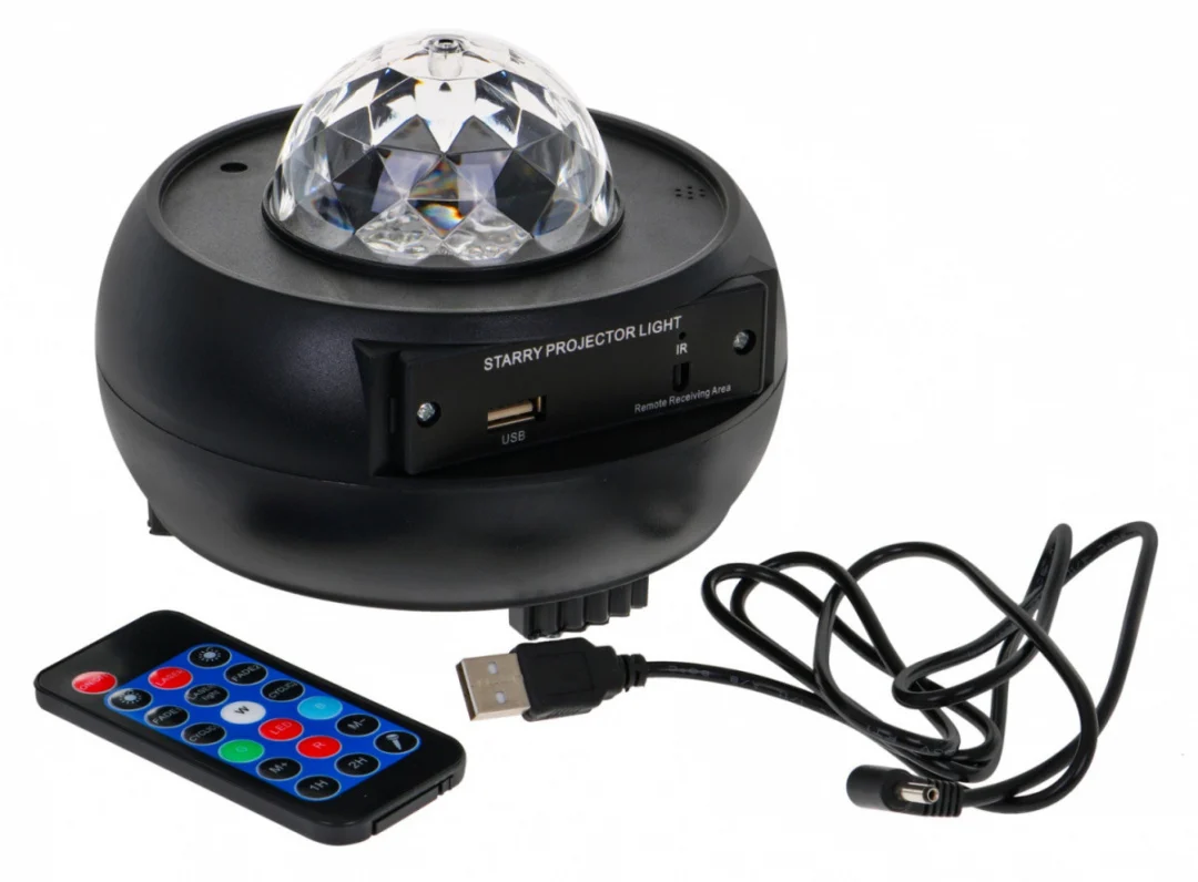 LED projektor zvjezdanog neba 3+ s Bluetoothom i noćnim svjetlom_2