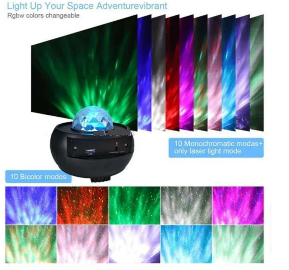 LED projektor zvjezdanog neba 3+ s Bluetoothom i noćnim svjetlom_6