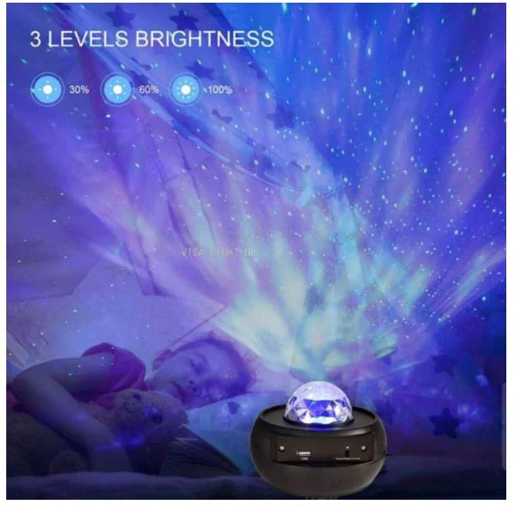 LED projektor zvjezdanog neba 3+ s Bluetoothom i noćnim svjetlom_7