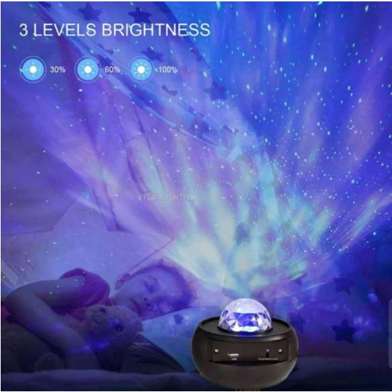 LED projektor zvjezdanog neba 3+ s Bluetoothom i noćnim svjetlom_8