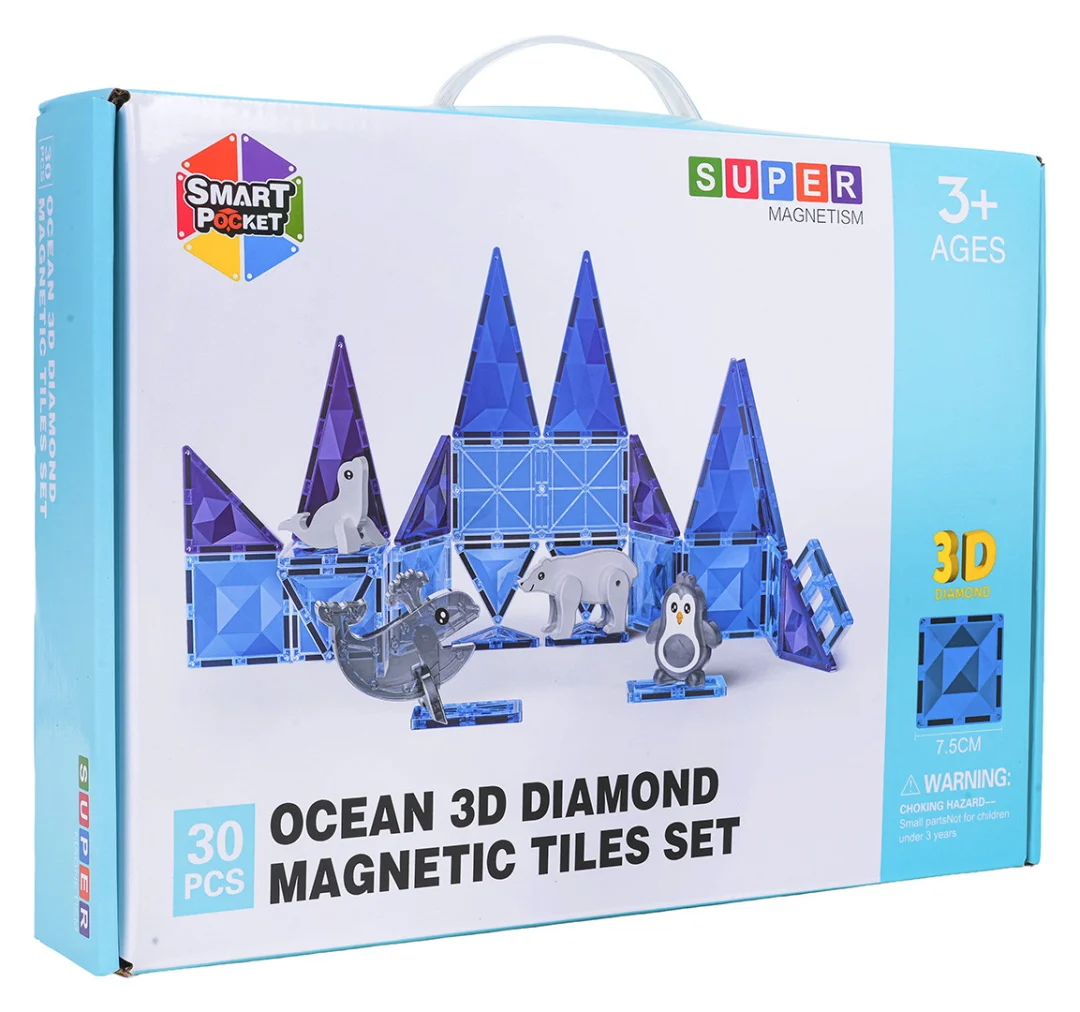 LEDENI SNIJEG Magnetski set blokova 30 komada_7