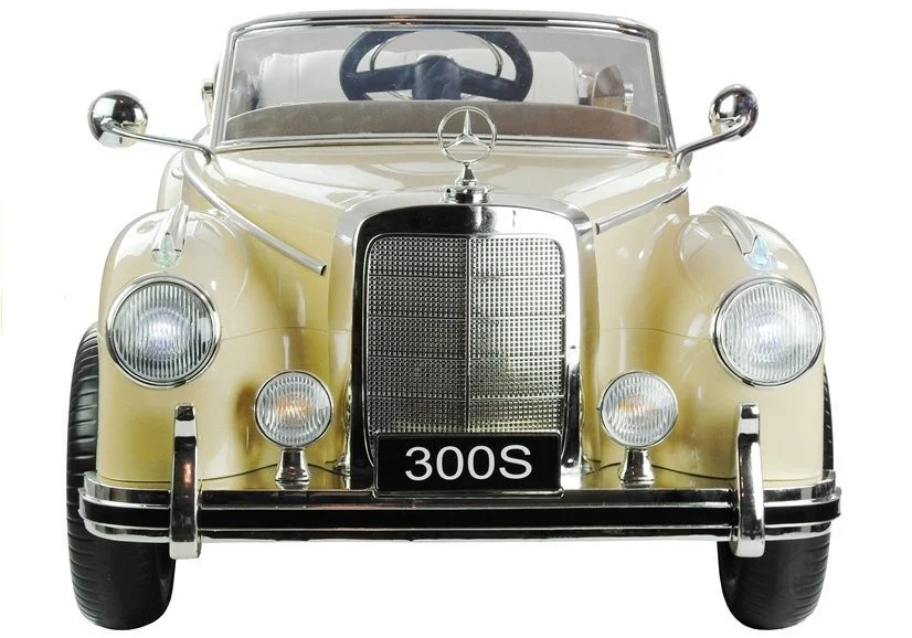 LS-618 Mercedes 300S bež boja - Električni automobil za vožnju_2