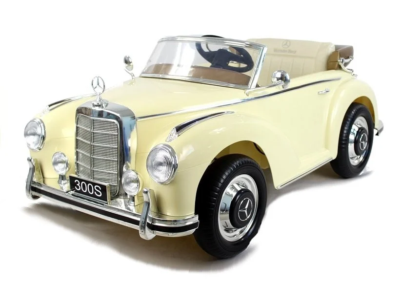 LS-618 Mercedes 300S bež boja - Električni automobil za vožnju_3