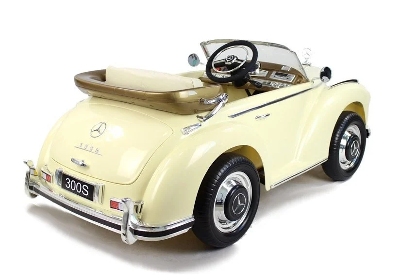 LS-618 Mercedes 300S bež boja - Električni automobil za vožnju_4