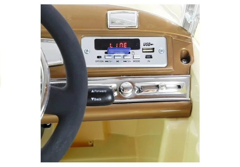 LS-618 Mercedes 300S bež boja - Električni automobil za vožnju_8