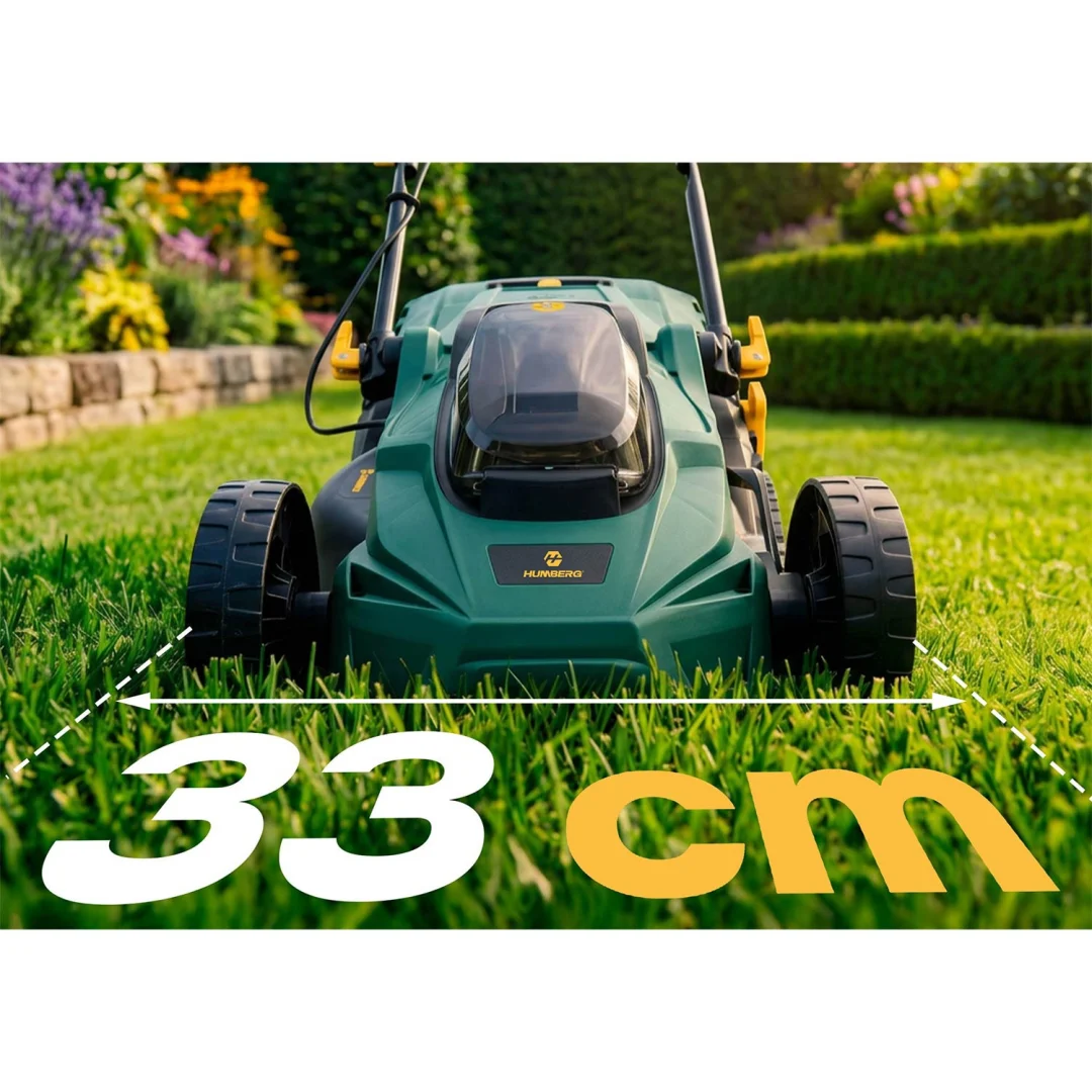 Lagana i snažna bežična kosilica 33 cm Humberg HM-611, siva, var. 561101_12