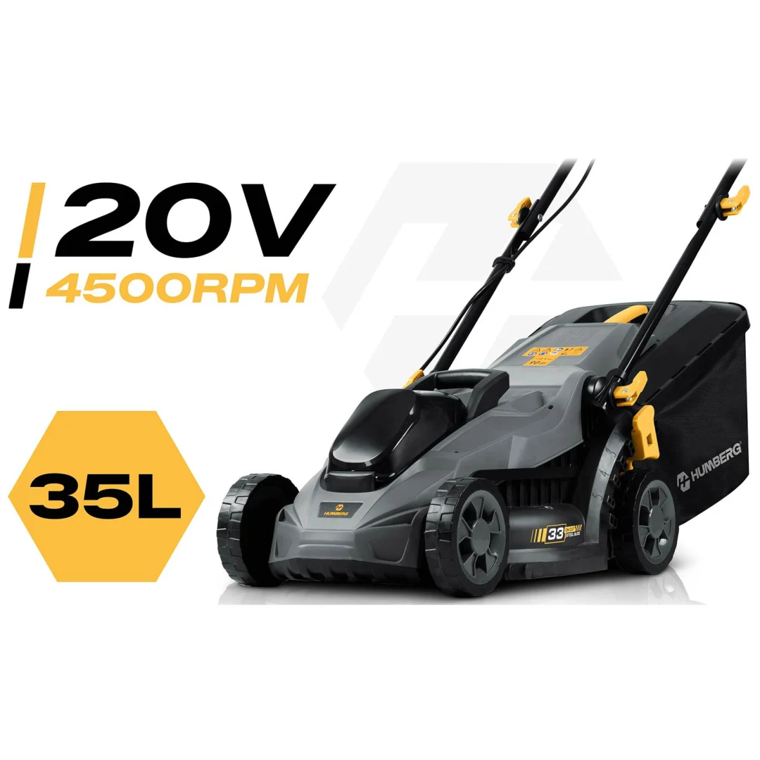 Lagana i snažna bežična kosilica 33 cm Humberg HM-611, siva_11