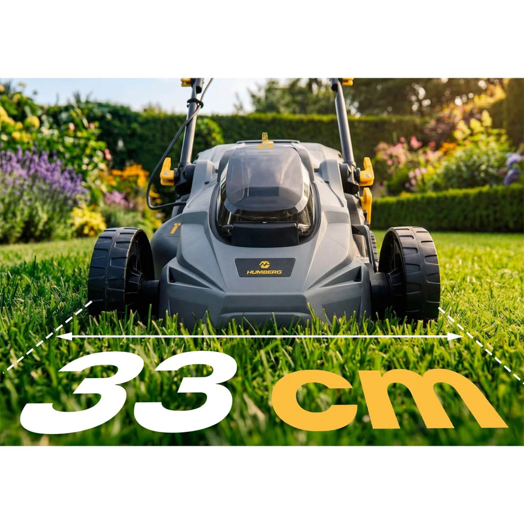 Lagana i snažna bežična kosilica 33 cm Humberg HM-611, siva_12