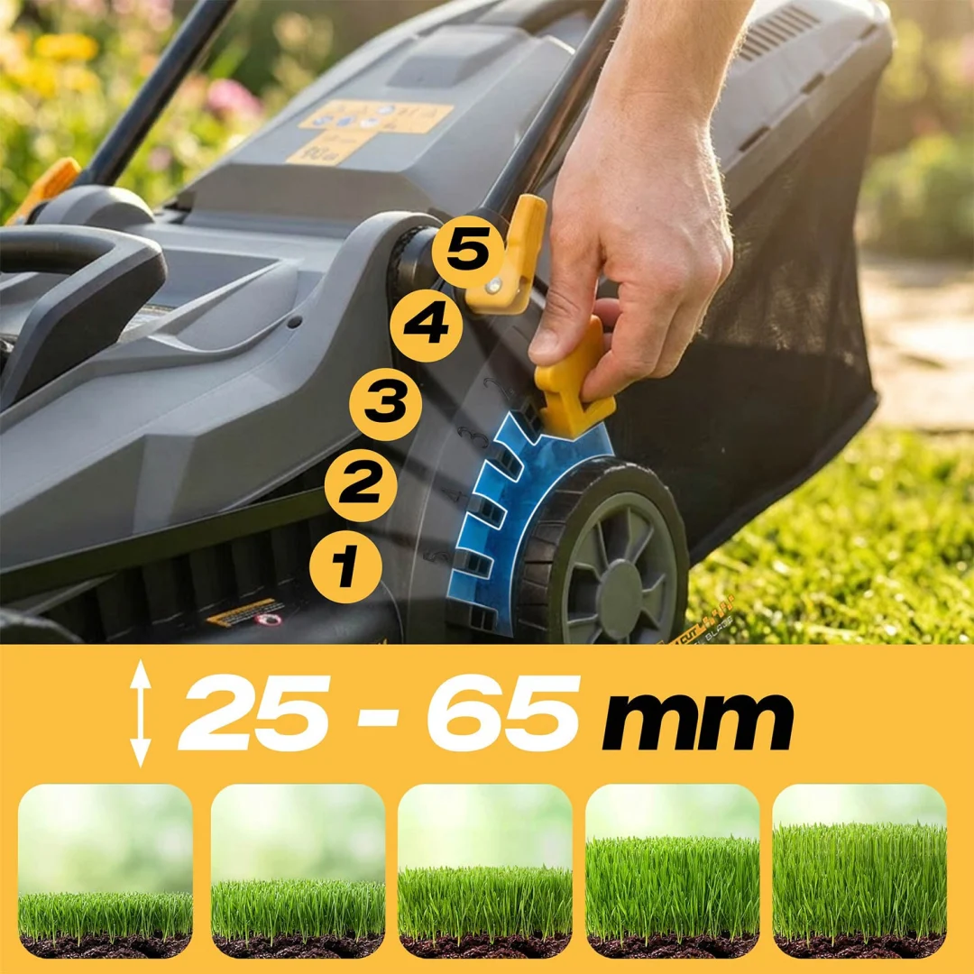 Lagana i snažna bežična kosilica 33 cm Humberg HM-611, siva_14
