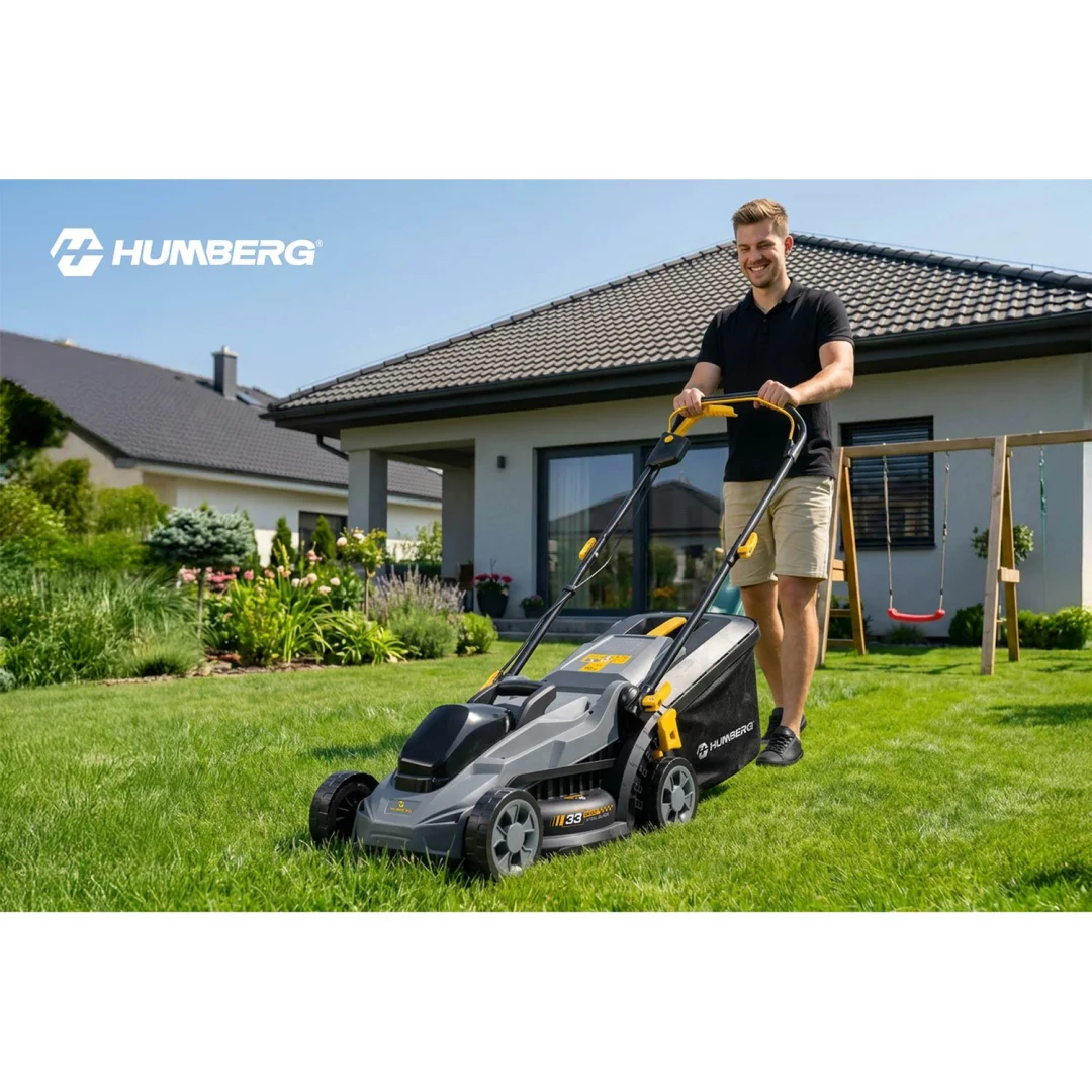 Lagana i snažna bežična kosilica 33 cm Humberg HM-611, siva_8