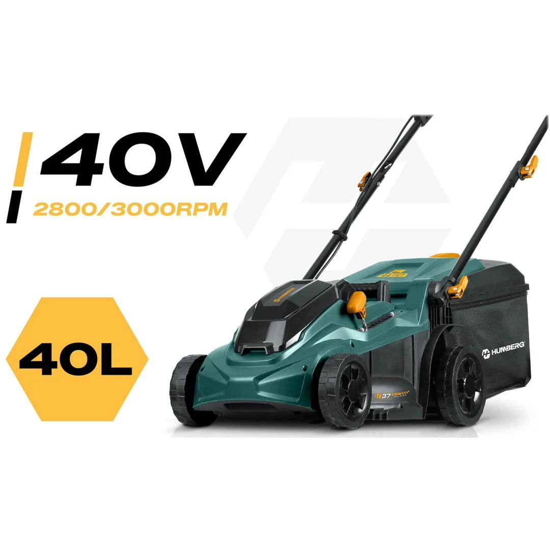 Lagana i snažna bežična kosilica za travu 1000W 37cm Humberg HM-610, zelena_11