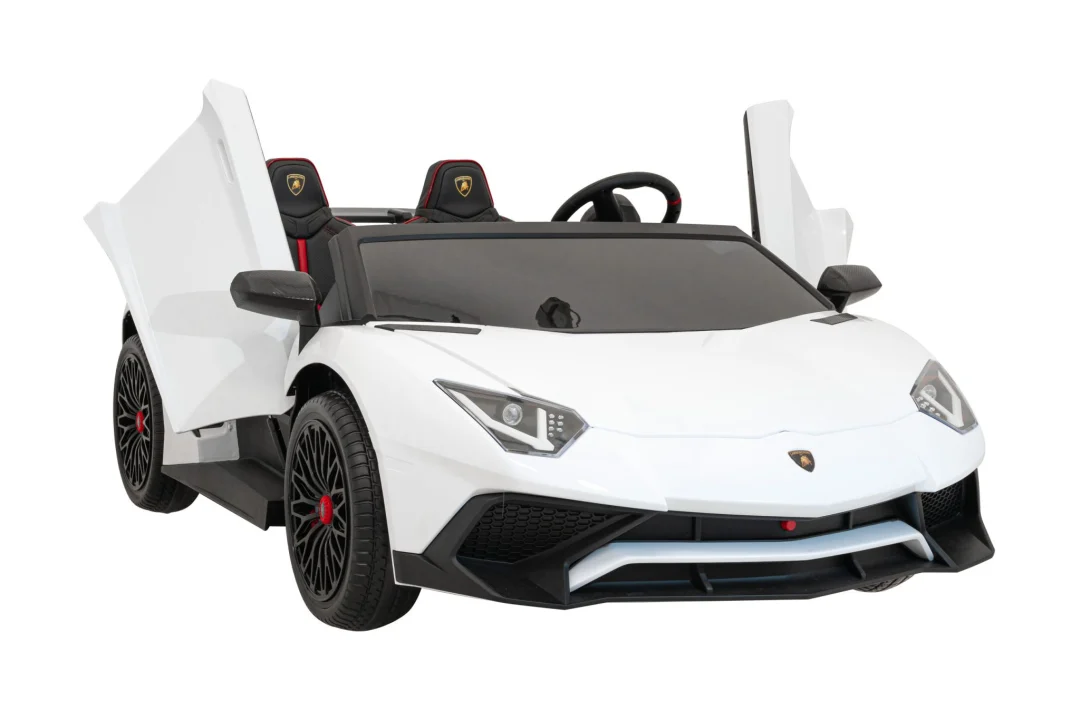 Lamborghini Aventador SV auto za 2 djece, bijeli_11