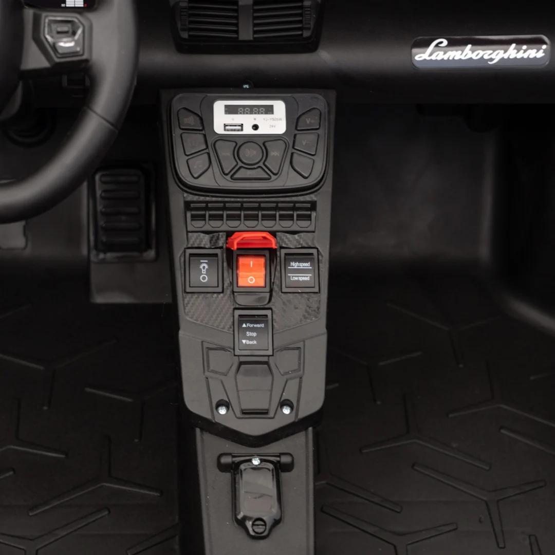 Lamborghini Aventador SV auto za 2 djece, bijeli_17