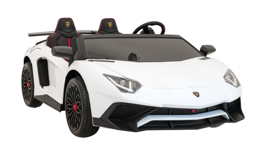 Lamborghini Aventador SV auto za 2 djece, bijeli_6