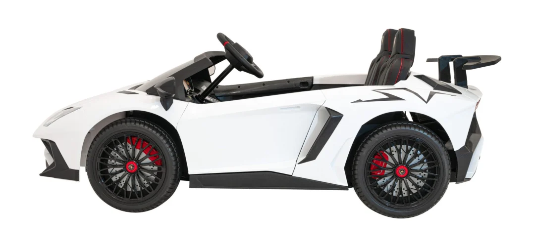 Lamborghini Aventador SV auto za 2 djece, bijeli_7