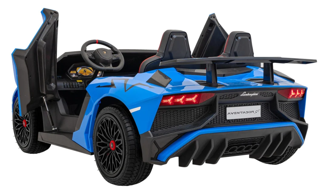 Lamborghini Aventador SV auto za 2 djece, plavi auto na akumulator_6