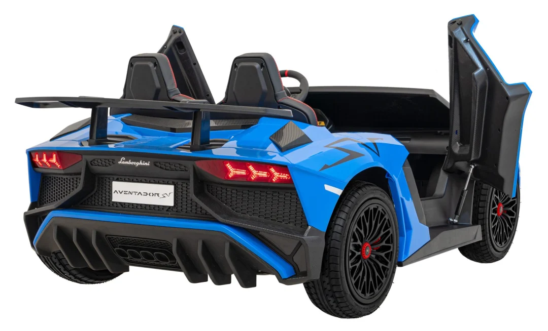 Lamborghini Aventador SV auto za 2 djece, plavi auto na akumulator_8