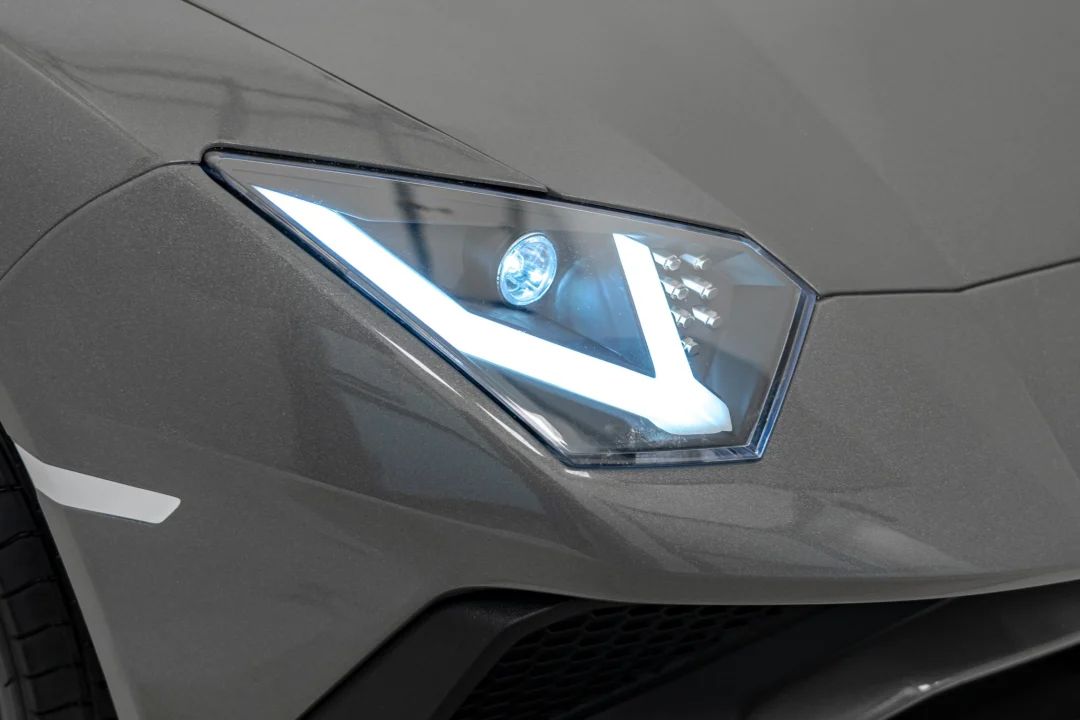 Lamborghini Aventador SV automobil na baterije za 2 djece, sivi + 2,4 GHz daljinski upravljač + EVA_17