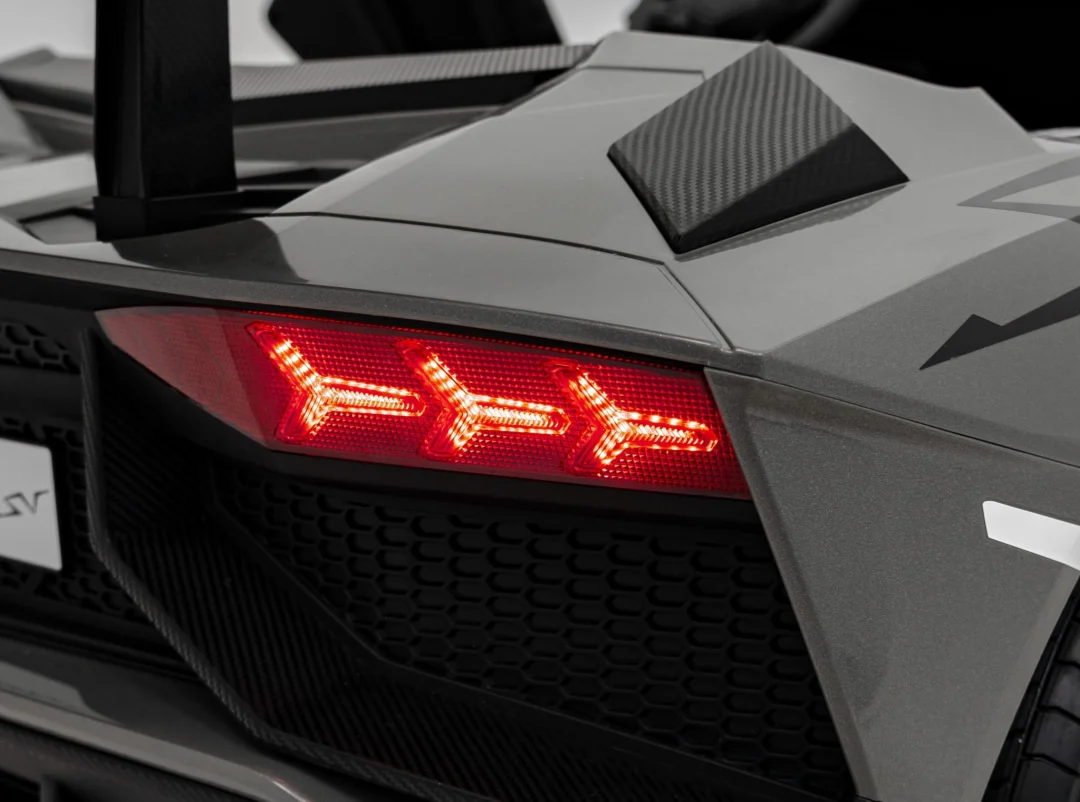 Lamborghini Aventador SV automobil na baterije za 2 djece, sivi + 2,4 GHz daljinski upravljač + EVA_18