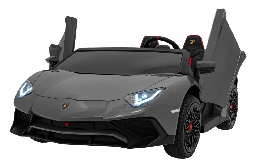 Lamborghini Aventador SV automobil na baterije za 2 djece, sivi + 2,4 GHz daljinski upravljač + EVA_2