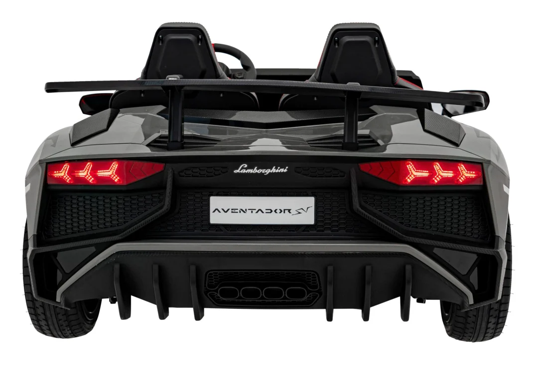 Lamborghini Aventador SV automobil na baterije za 2 djece, sivi + 2,4 GHz daljinski upravljač + EVA_6