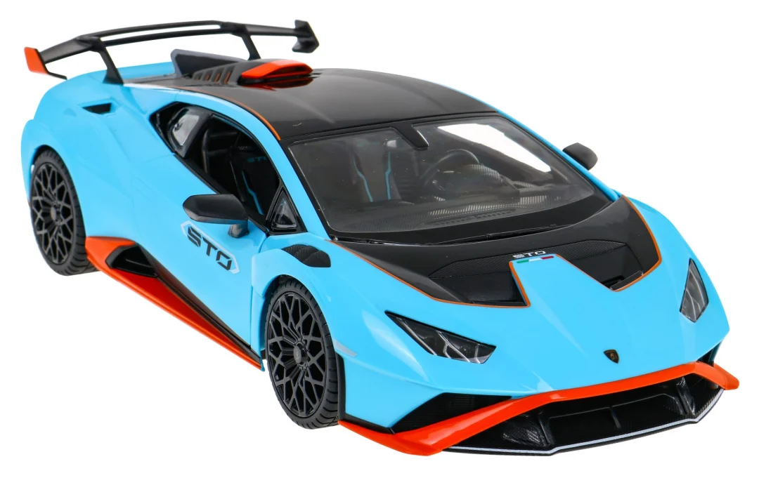 Lamborghini Huracan STO RASTAR model 1:14 Automobil na daljinsko upravljanje + daljinski, plava_3