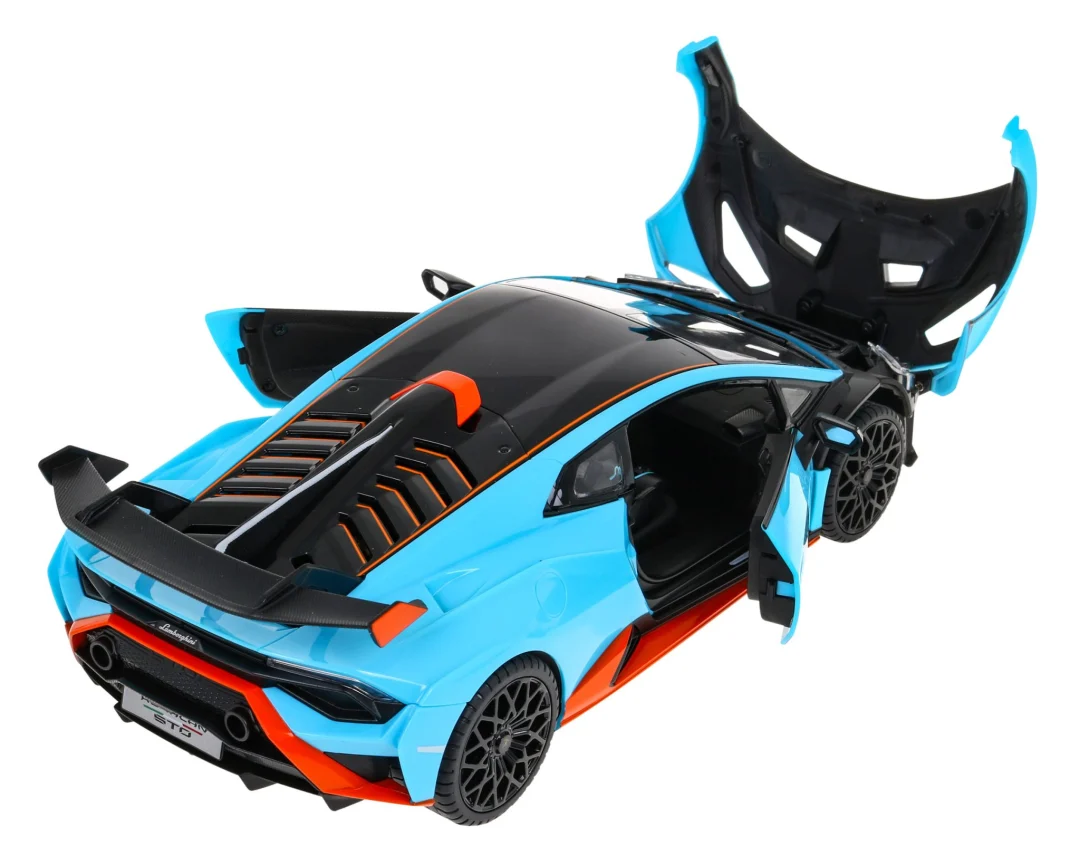 Lamborghini Huracan STO RASTAR model 1:14 Automobil na daljinsko upravljanje + daljinski, plava_8