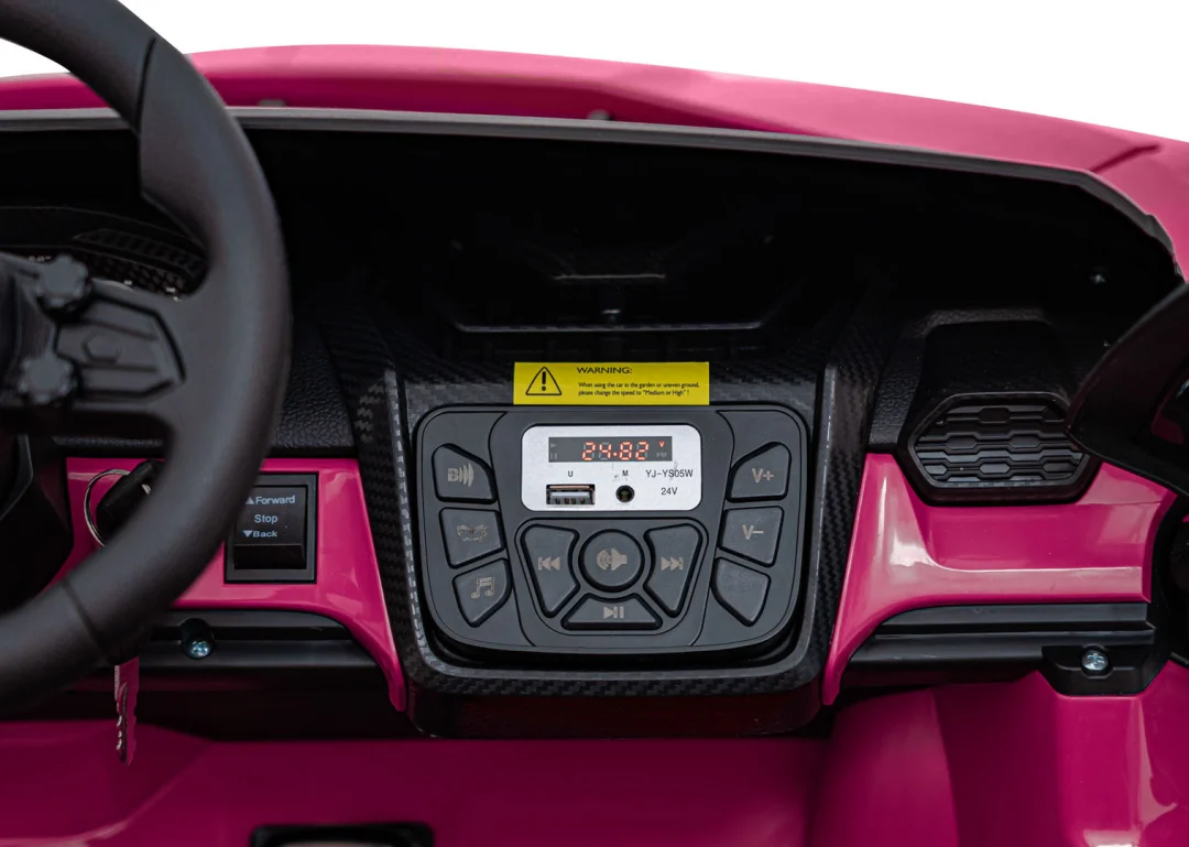 Lamborghini Revuelto XL STRONG ružičasto vozilo auto na akumulator_15