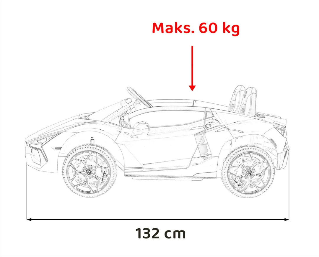 Lamborghini Revuelto XL Strong, plavo auto na akumulator_3