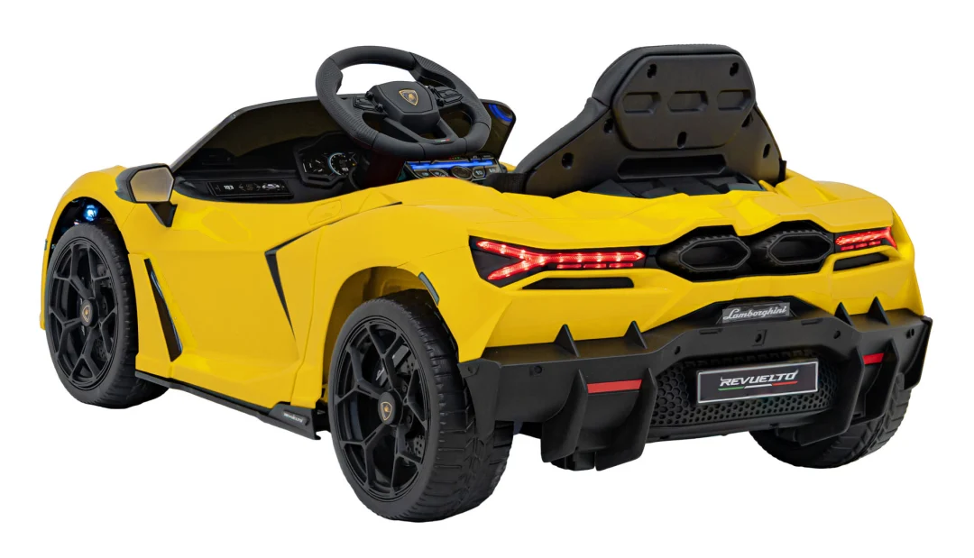 Lamborghini Revuelto auto na akumulator, žuti_11