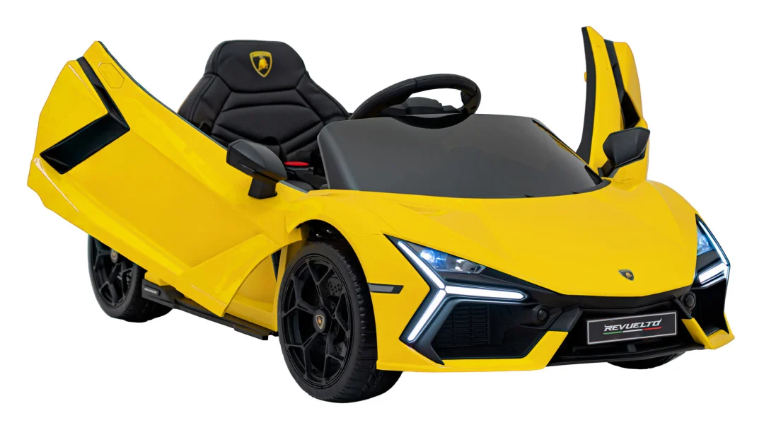 Lamborghini Revuelto auto na akumulator, žuti_4
