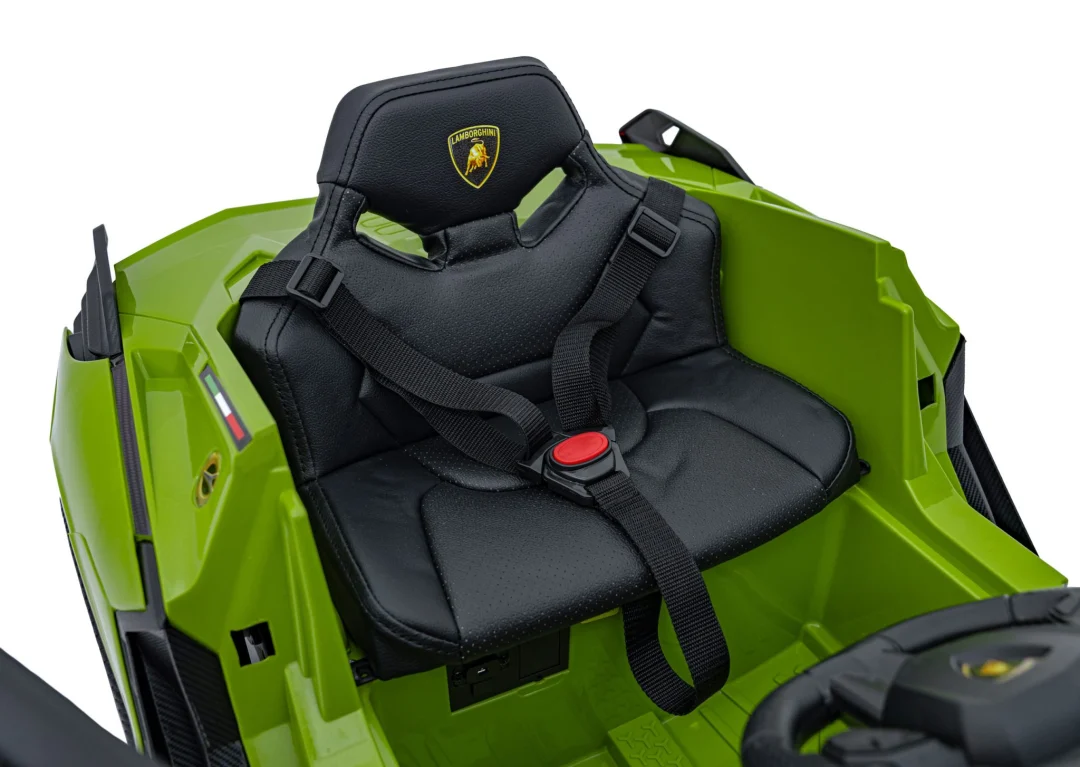 Lamborghini SIAN dječja kolica na baterije, zelena + daljinski upravljač + EVA + spori start_21