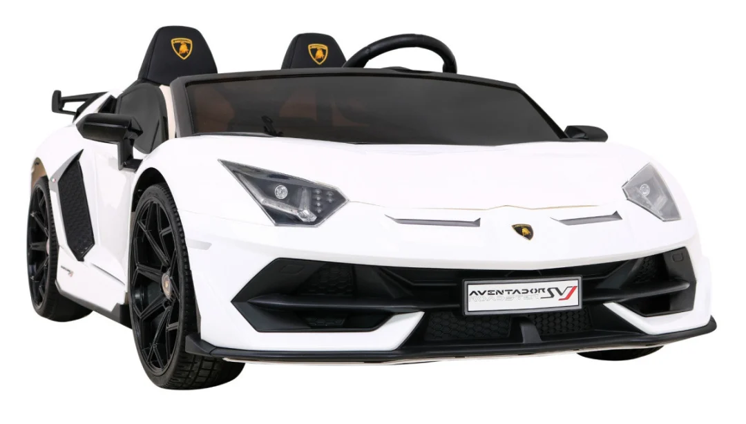 Lamborghini SVJ DRIFT za 2 djece Bijela + Drift funkcija + Daljinski upravljač_12