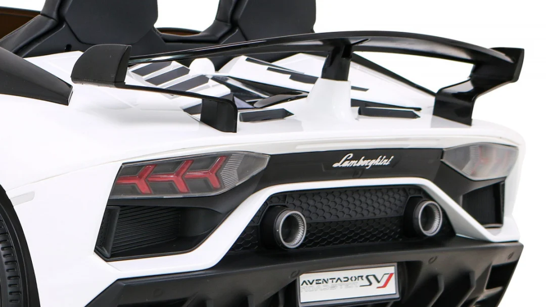 Lamborghini SVJ DRIFT za 2 djece Bijela + Drift funkcija + Daljinski upravljač_14
